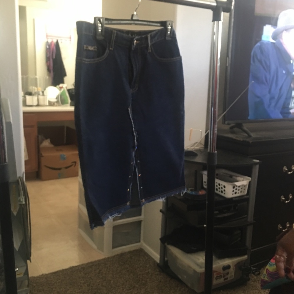 Denim skirt